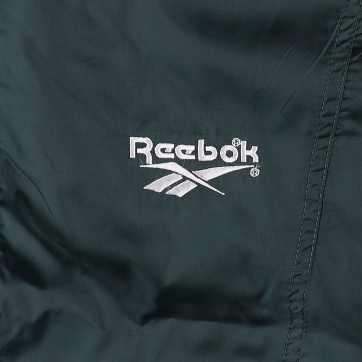 90'S Reebok Windbreaker Men's XL Vintage polyester Green type dark green Vintage Second Hand