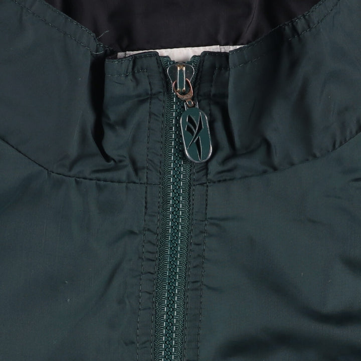 90'S Reebok Windbreaker Men's XL Vintage polyester Green type dark green Vintage Second Hand