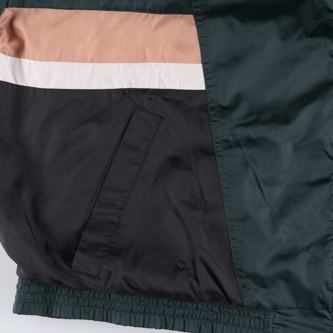 90'S Reebok Windbreaker Men's XL Vintage polyester Green type dark green Vintage Second Hand