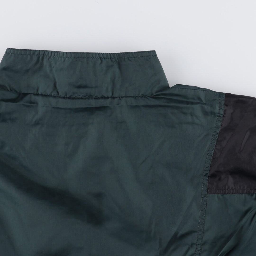 90'S Reebok Windbreaker Men's XL Vintage polyester Green type dark green Vintage Second Hand