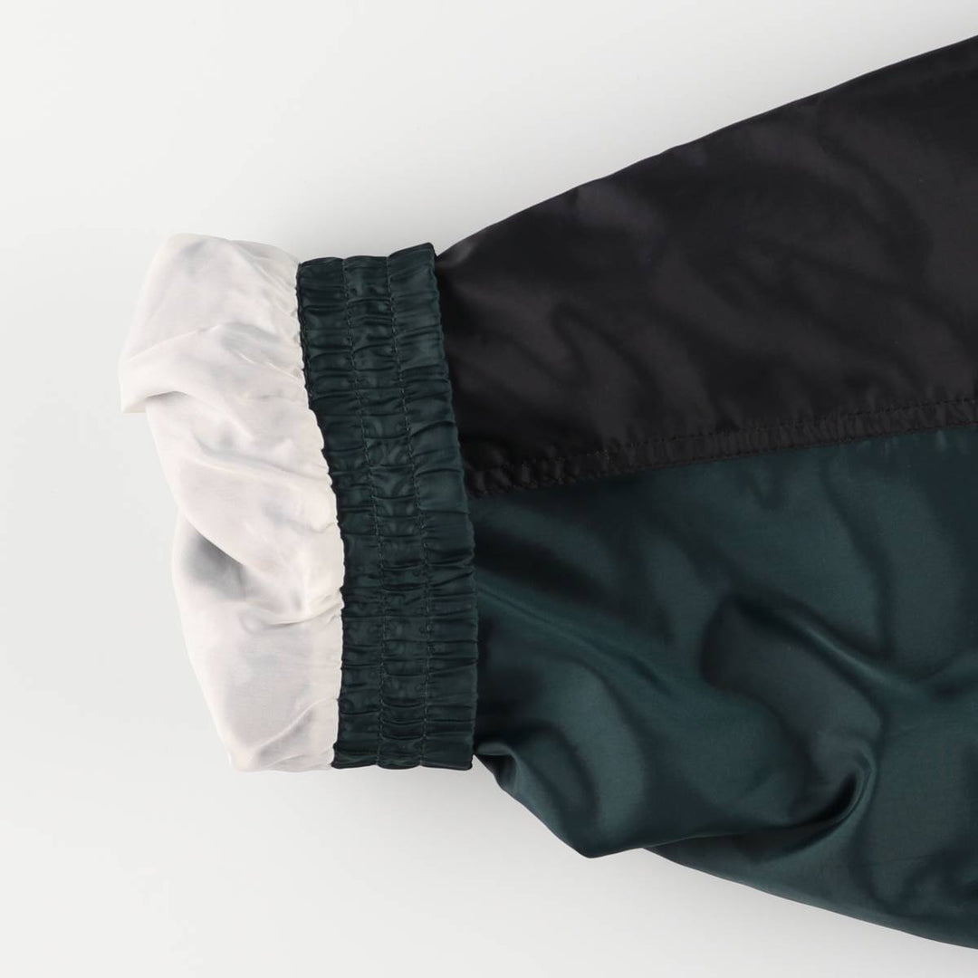 90'S Reebok Windbreaker Men's XL Vintage polyester Green type dark green Vintage Second Hand