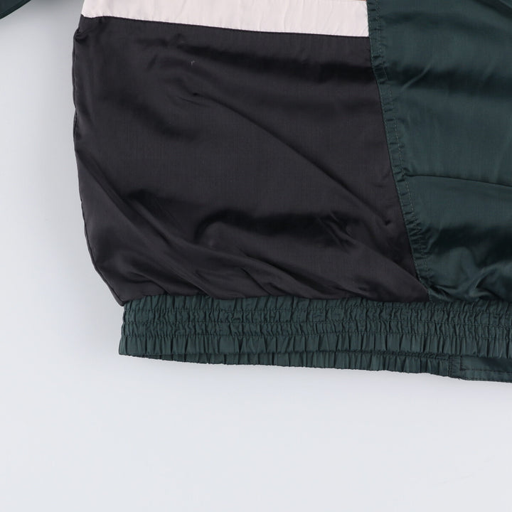 90'S Reebok Windbreaker Men's XL Vintage polyester Green type dark green Vintage Second Hand