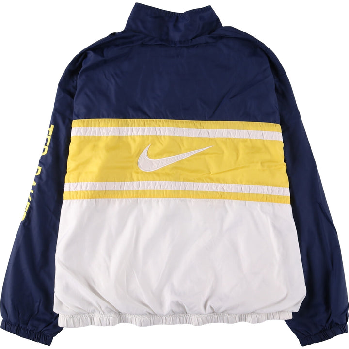 90'S Nike NIKE Back Logo Nylon Jacket, Men's Size L Nylon navy blue type Vintage Second Hand