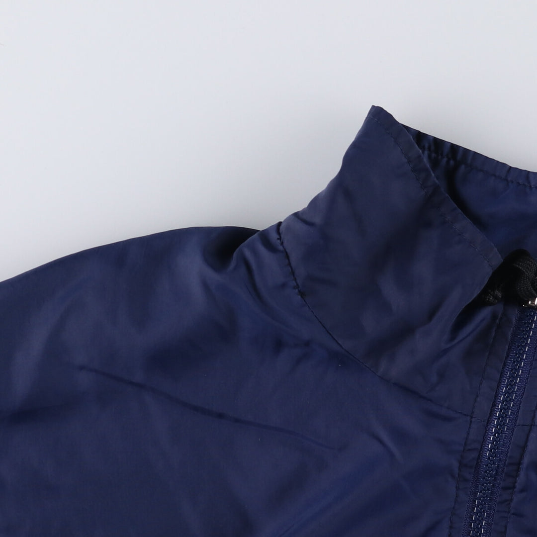 90'S Nike NIKE Back Logo Nylon Jacket, Men's Size L Nylon navy blue type Vintage Second Hand