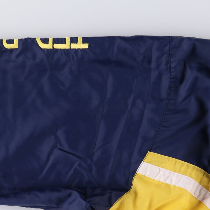 90'S Nike NIKE Back Logo Nylon Jacket, Men's Size L Nylon navy blue type Vintage Second Hand