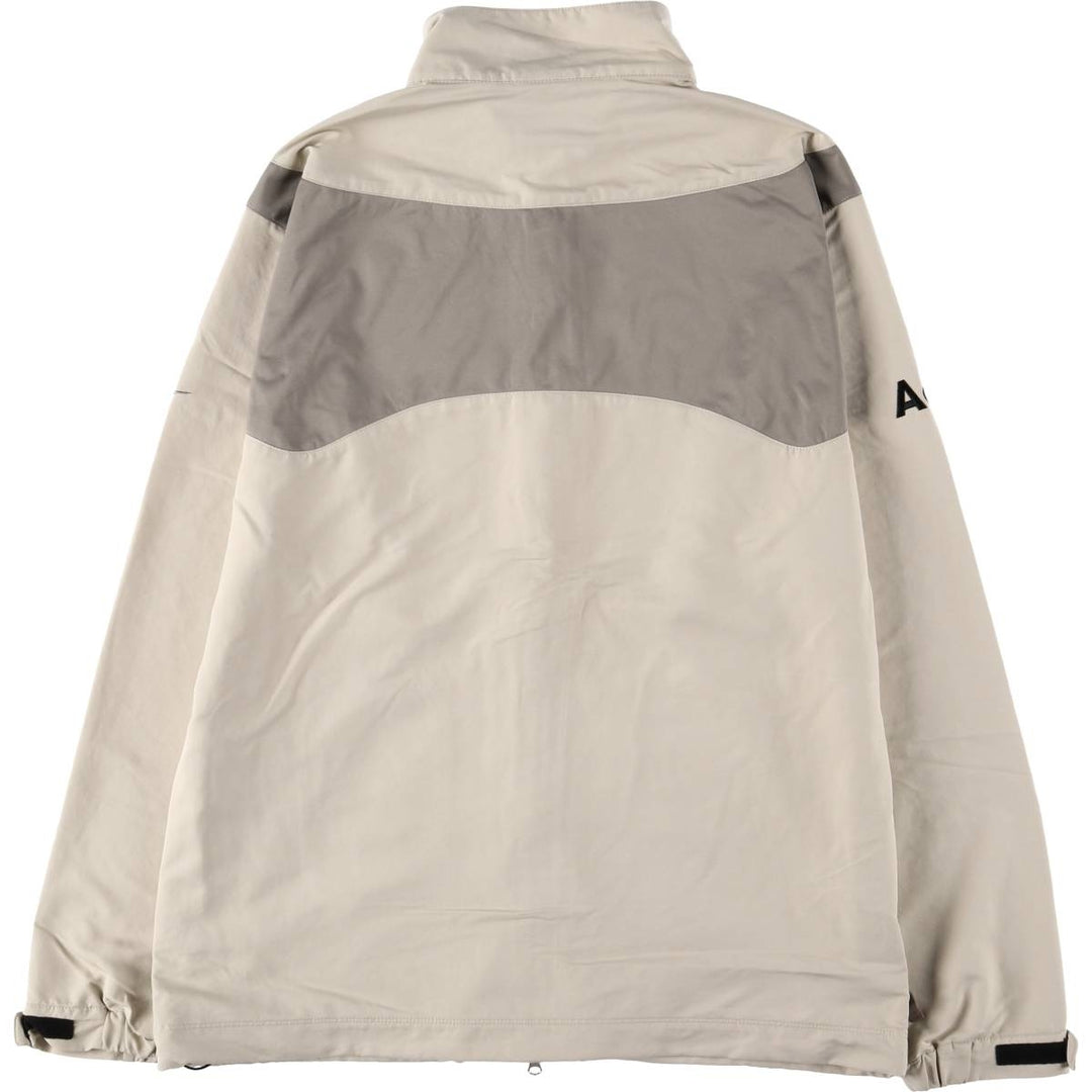 Nike Golf Windbreaker, Men's M size polyester Beige type Vintage Second Hand