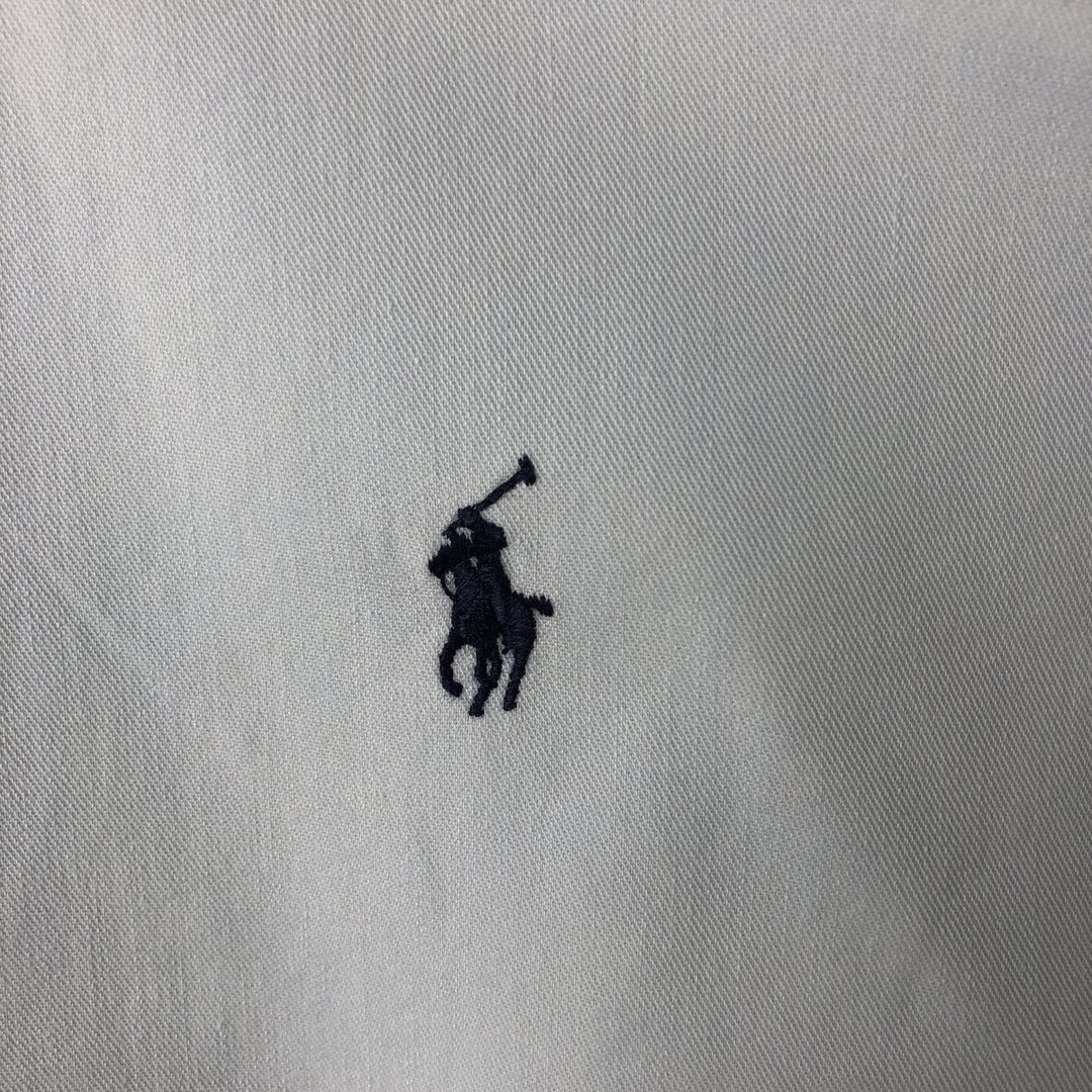 Ralph Lauren BLAKE short sleeve button down shirt, men's size L cotton Blue type light blue Vintage Second Hand