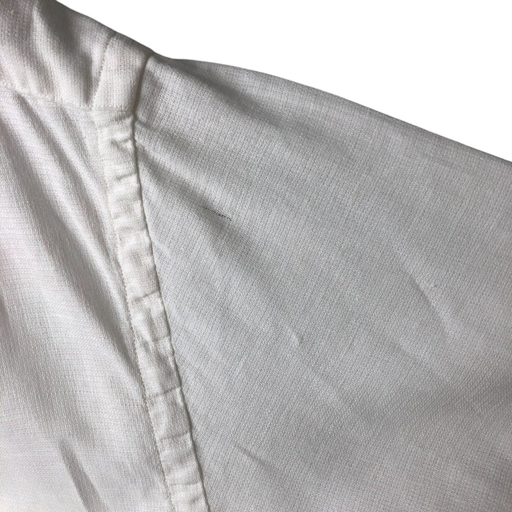 Ralph Lauren POLO by Ralph Lauren short sleeve cotton x linen shirt, men's XXL linen white type Vintage Second Hand