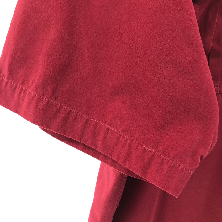Carhartt short sleeve work shirt, size L for men cotton burgundy type Vintage Second Hand