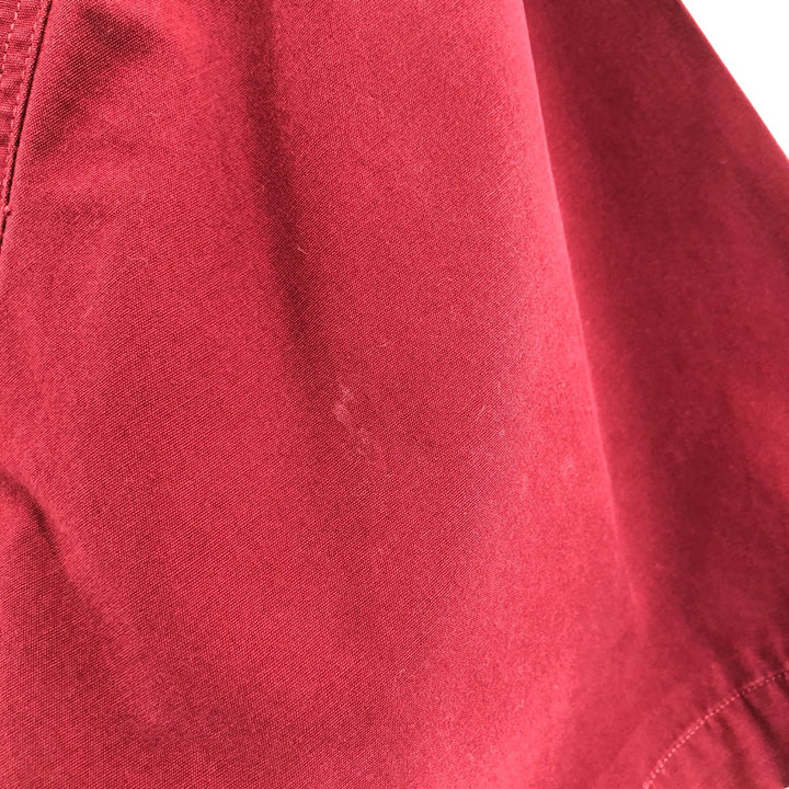 Carhartt short sleeve work shirt, size L for men cotton burgundy type Vintage Second Hand