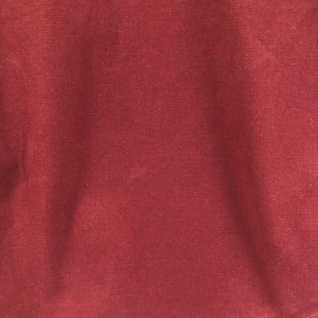 Carhartt short sleeve work shirt, size L for men cotton burgundy type Vintage Second Hand