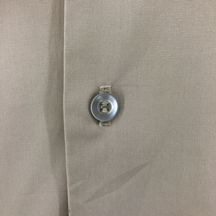 70'S Sears short sleeve work shirt vintage unclear Beige type Vintage Second Hand
