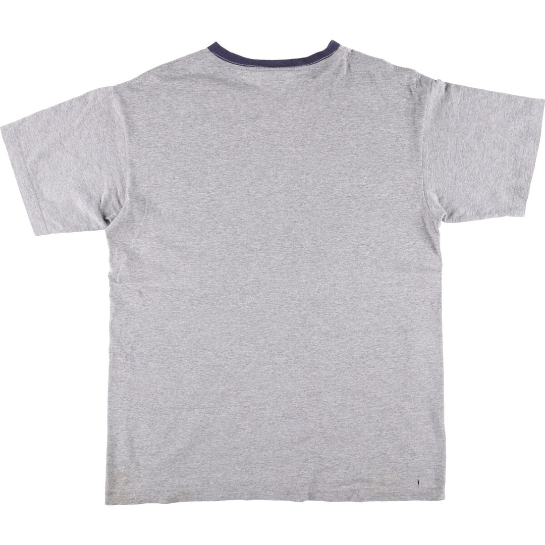 90'S HARD ROCK CAFE Hard Rock Cafe Advertising T-shirt Made in USA Men's L Vintage cotton gray type Vintage Second Hand