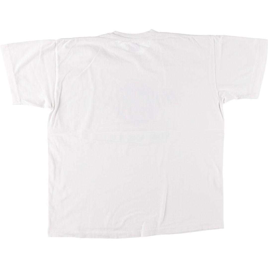 90'S Anvil HARD ROCK CAFE Advertising T-shirt Made in USA Men's L Vintage cotton white type Vintage Second Hand