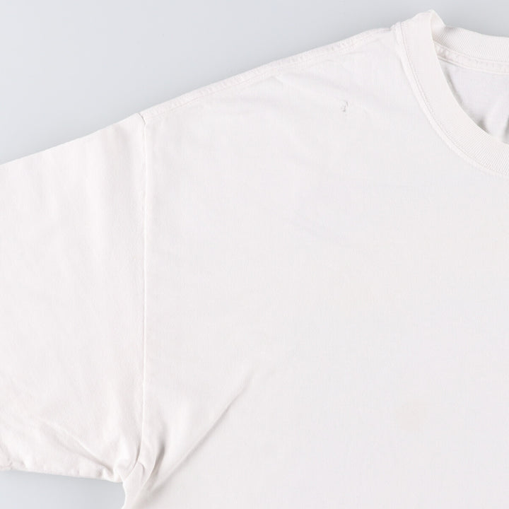 Hanes BEEFY-T IN-N-OUT BURGER Advertising T-shirt, Men's XL size cotton white type Vintage Second Hand