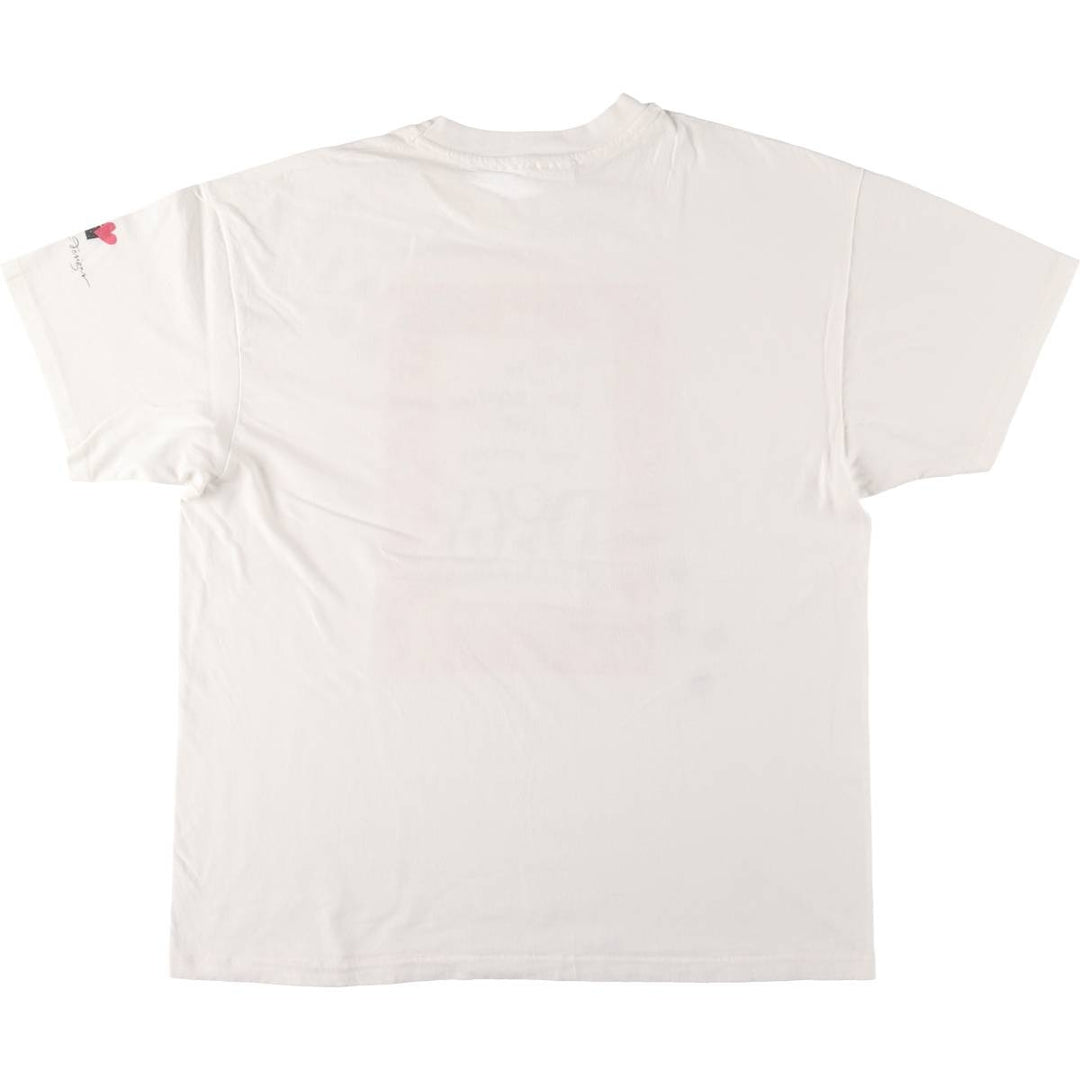 Vintage 90'S Hanes Dog Print T-Shirt, Men's XL cotton white type Vintage Second Hand