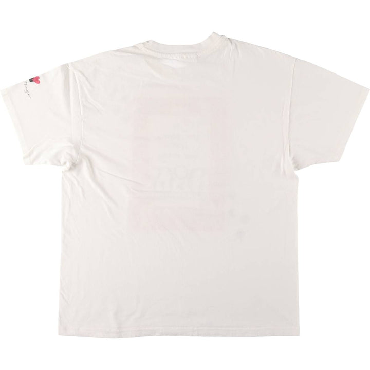 Vintage 90'S Hanes Dog Print T-Shirt, Men's XL cotton white type Vintage Second Hand