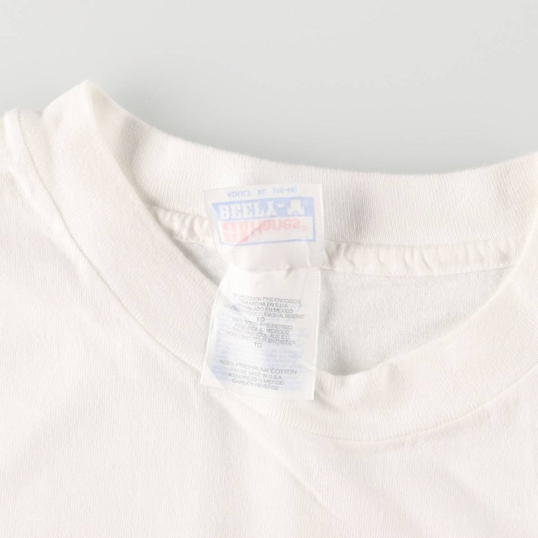 Vintage 90'S Hanes Dog Print T-Shirt, Men's XL cotton white type Vintage Second Hand