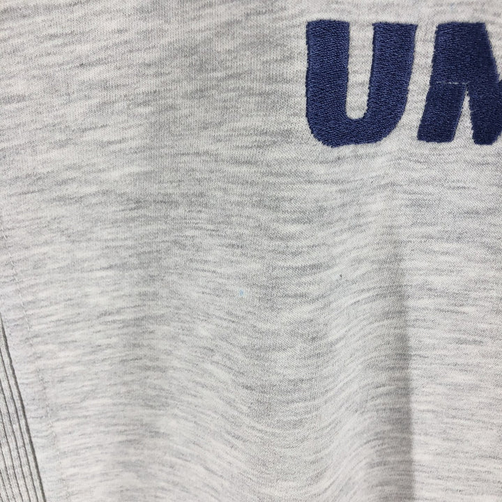 90'S UMBRO logo sweatshirt, men's M size, vintage cotton gray type Vintage Second Hand