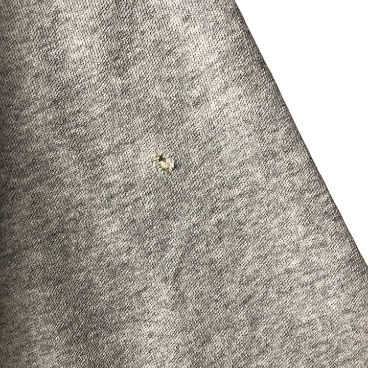 90'S Nike One Point Logo Sweatshirt, Men's L Size, Vintage cotton gray type Vintage Second Hand