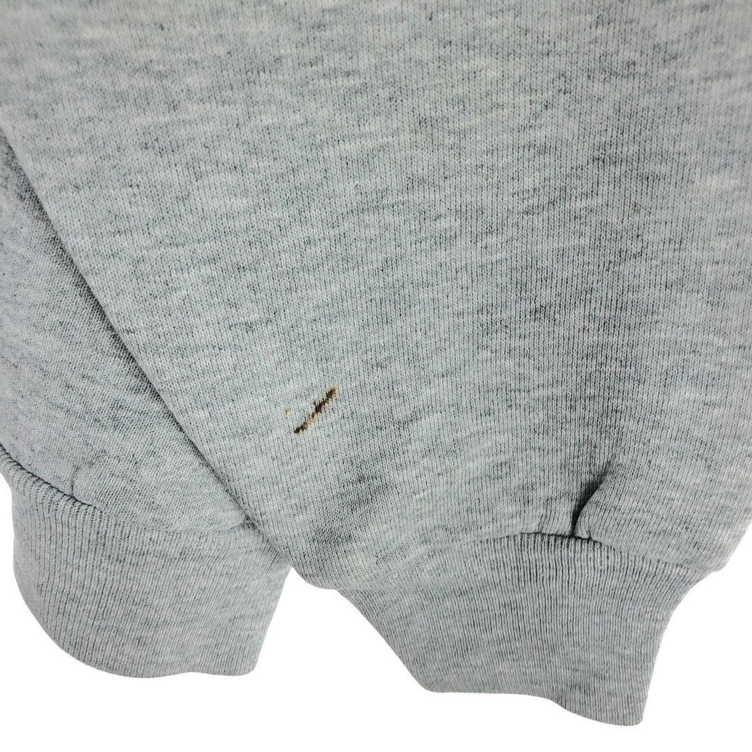 90'S Fruit of the Loom Dockers Logo Sweatshirt Trainer Made in USA Men's XL Vintage cotton gray type Vintage Second Hand