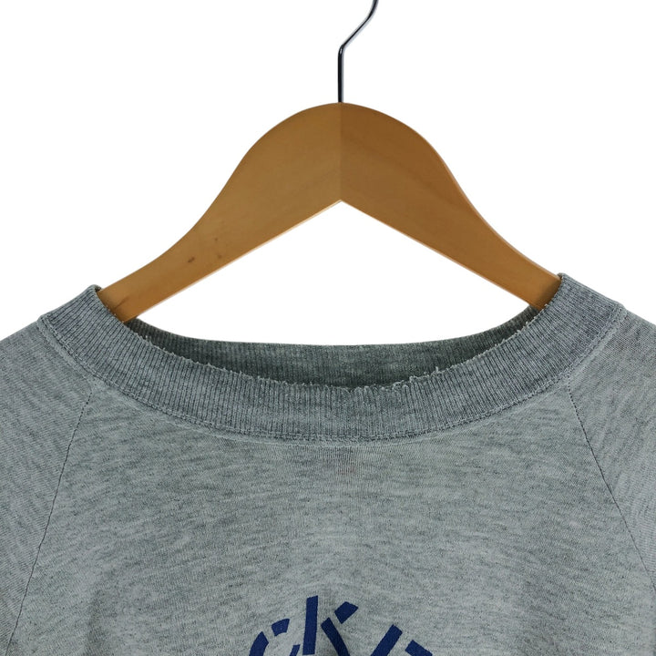90'S Fruit of the Loom Dockers Logo Sweatshirt Trainer Made in USA Men's XL Vintage cotton gray type Vintage Second Hand