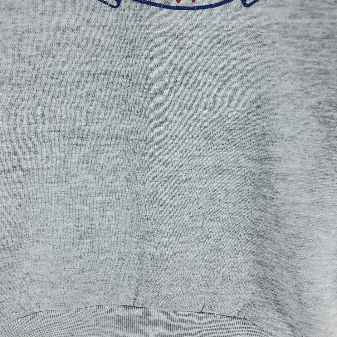 90'S Fruit of the Loom Dockers Logo Sweatshirt Trainer Made in USA Men's XL Vintage cotton gray type Vintage Second Hand