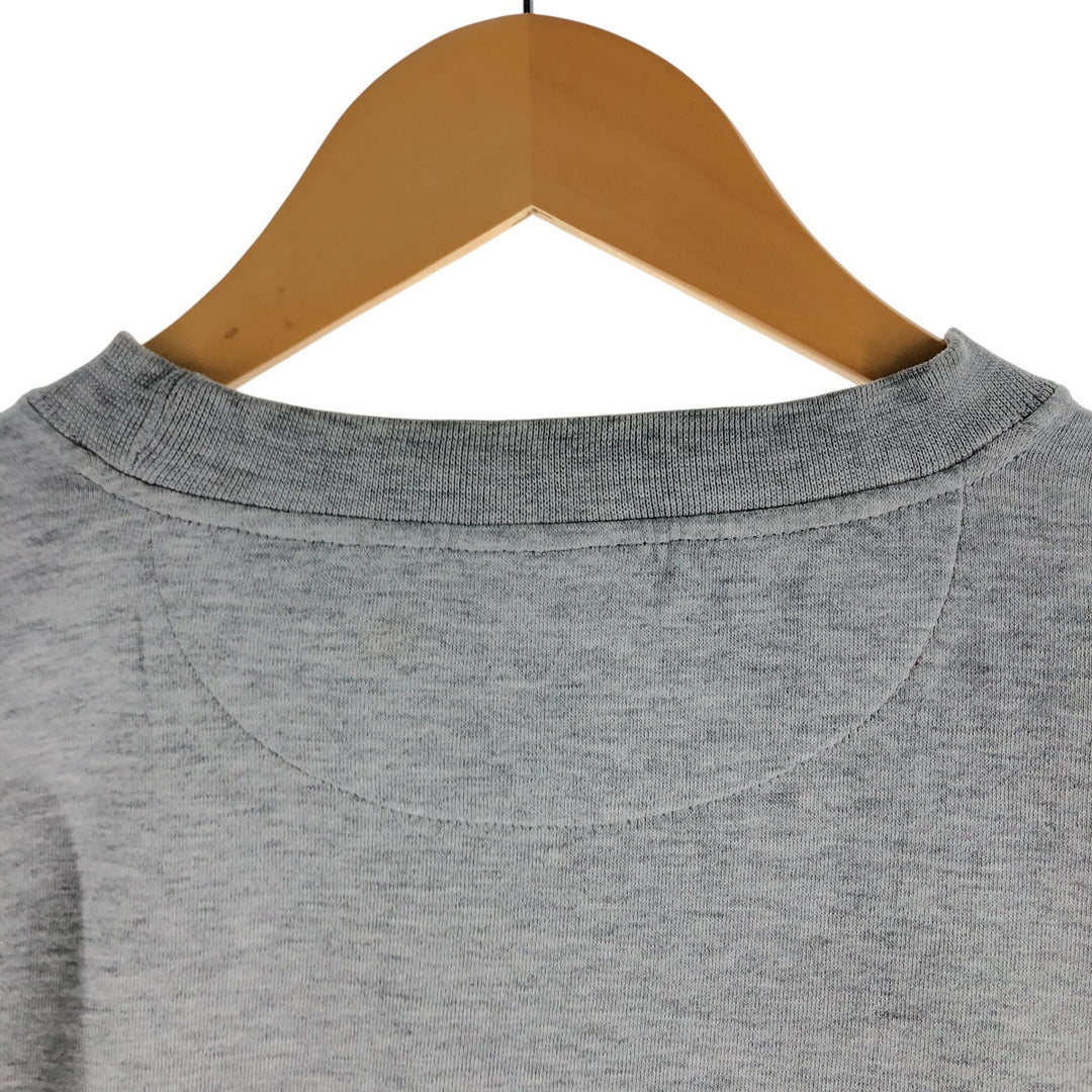 00'S UMBRO logo sweatshirt, men's size L cotton gray type Vintage Second Hand