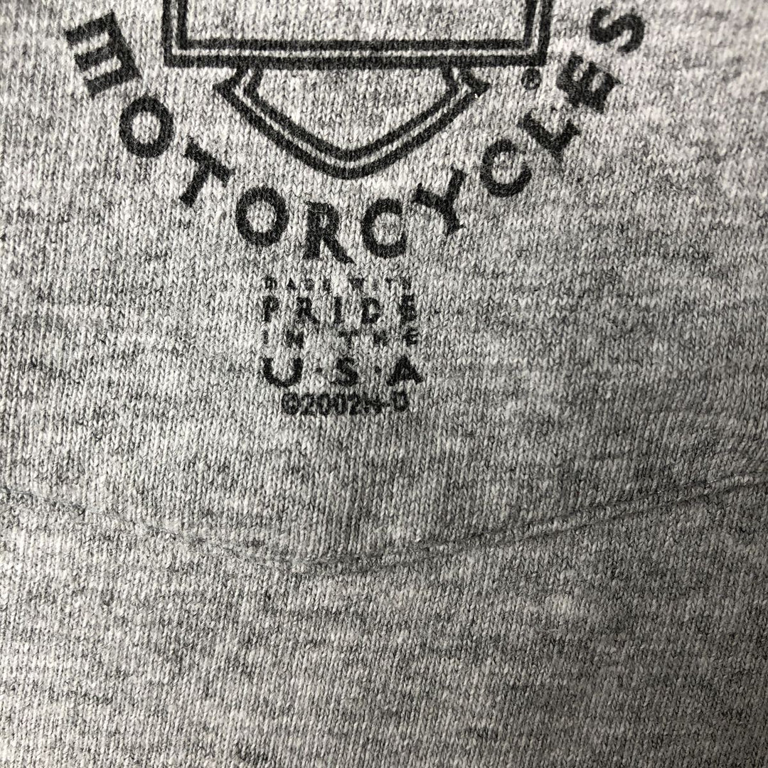 00'S Harley-Davidson Long Sleeve T-Shirt, Men's XL Size unknown gray type Vintage Second Hand