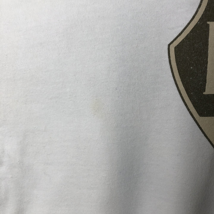 Harley-Davidson Eagle Pattern Long T-shirt, Men's XXL cotton white type Vintage Second Hand