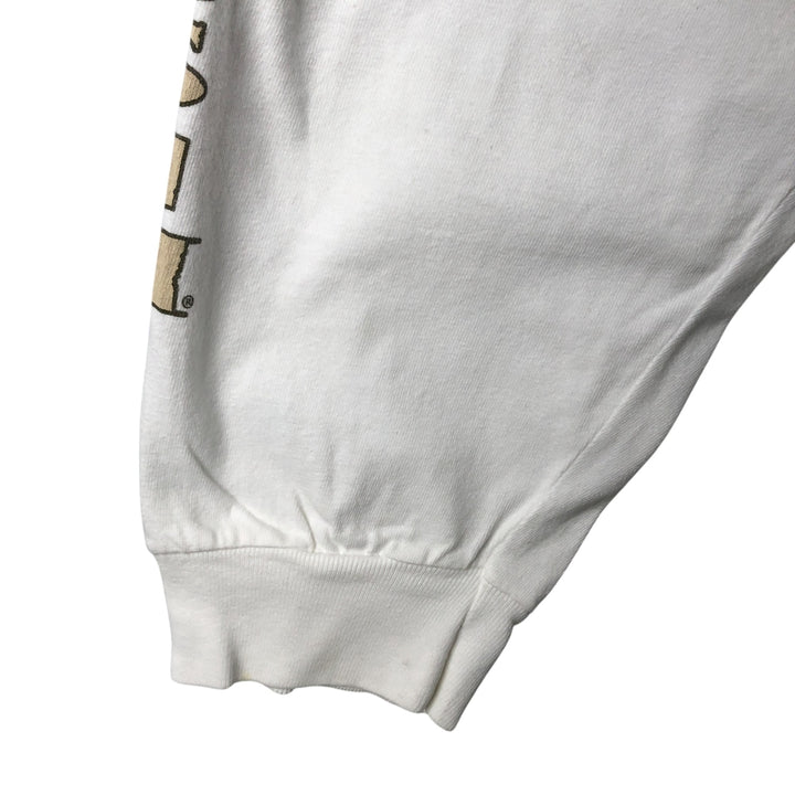 Harley-Davidson Eagle Pattern Long T-shirt, Men's XXL cotton white type Vintage Second Hand