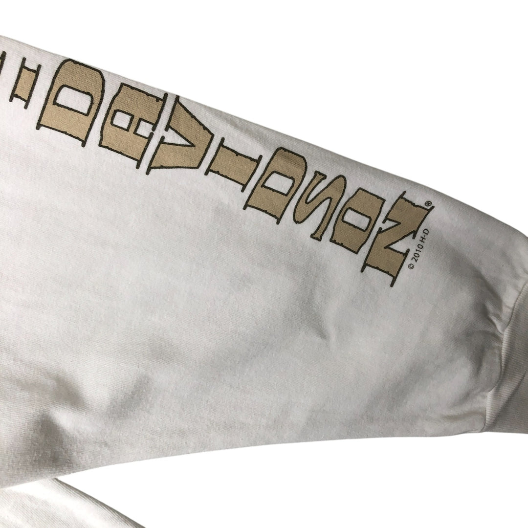 Harley-Davidson Eagle Pattern Long T-shirt, Men's XXL cotton white type Vintage Second Hand