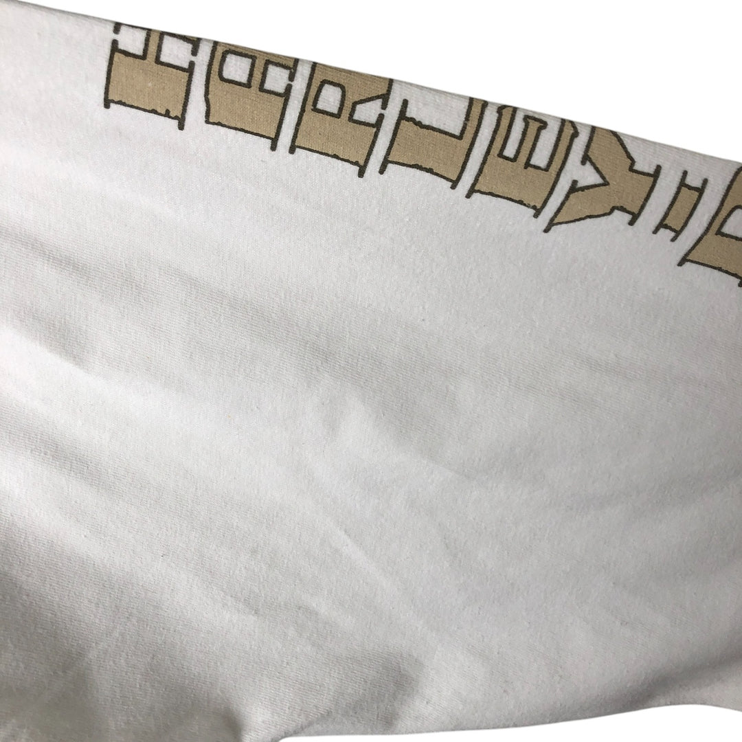 Harley-Davidson Eagle Pattern Long T-shirt, Men's XXL cotton white type Vintage Second Hand