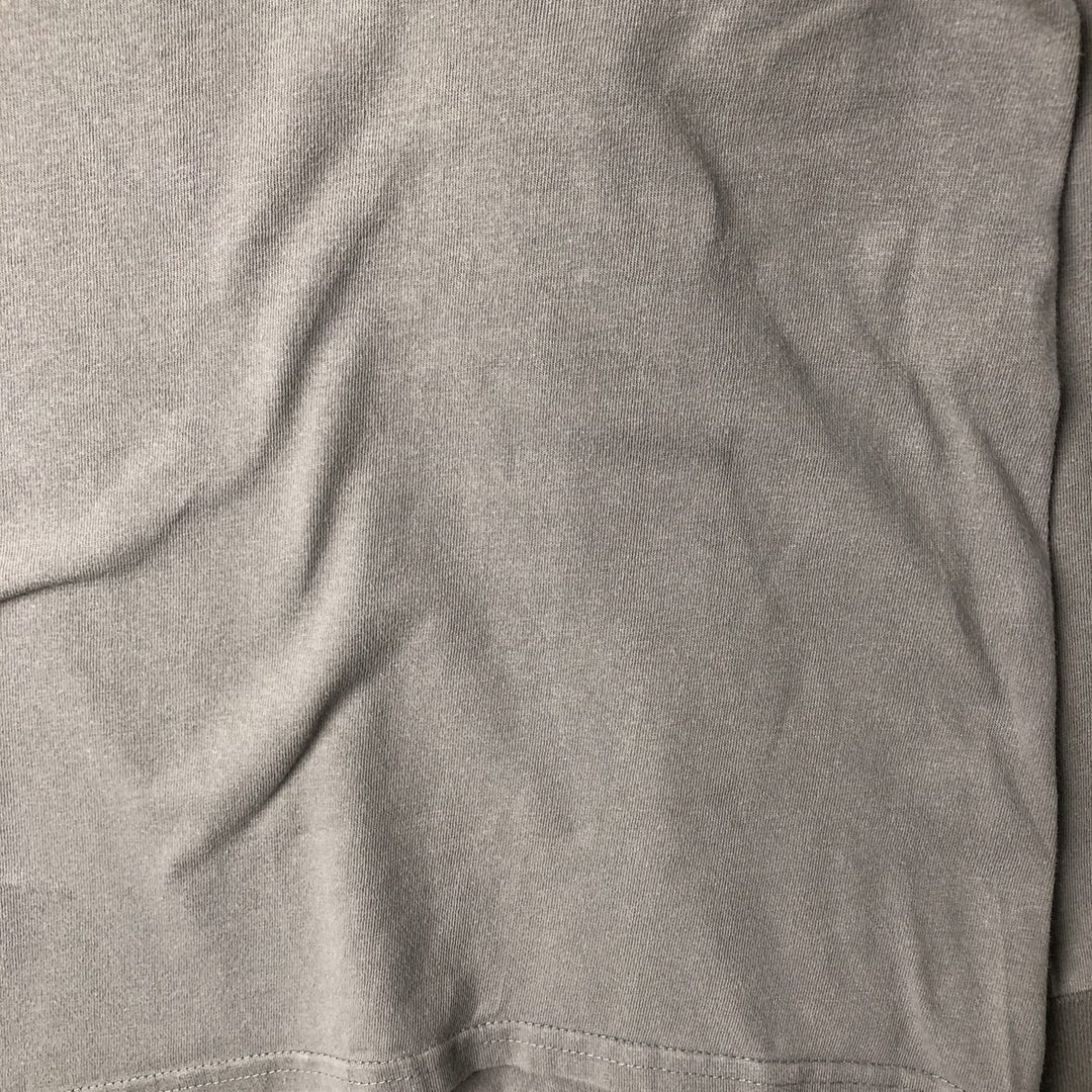 Big size 00'S Harley-Davidson Pin-up Girl long T-shirt, made in the USA, men's XXXL equivalent cotton gray type Vintage Second Hand