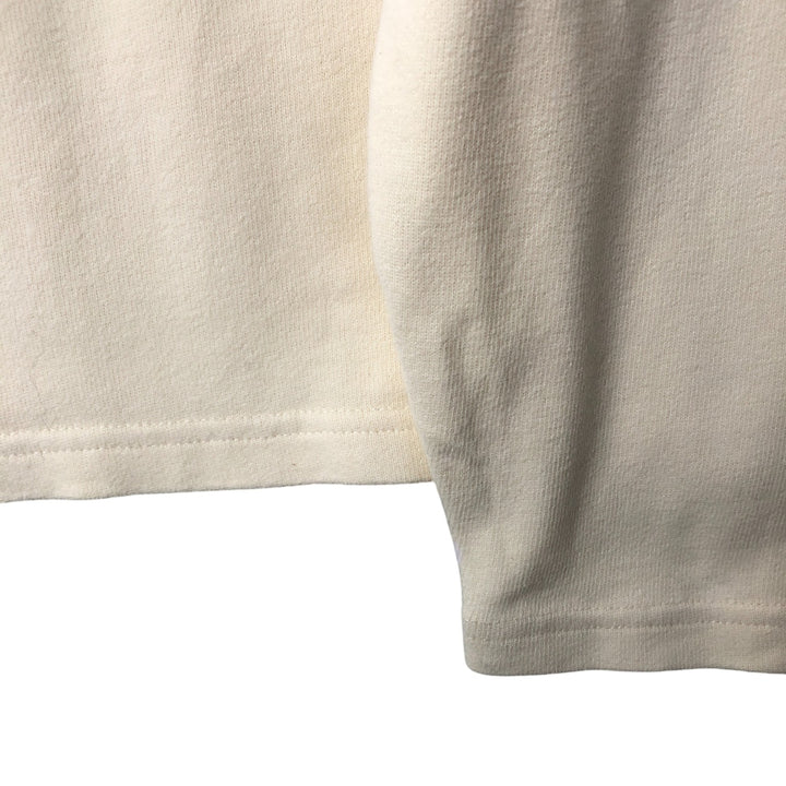 Ralph Lauren POLO by Ralph Lauren V-neck long T-shirt, men's size L cotton unbleached Vintage Second Hand