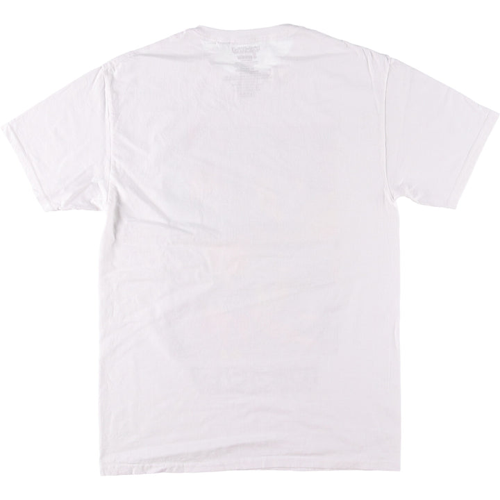 COWBOY BEEBOP Cowboy Bebop Anime Character Print T-shirt Men's M size cotton white type Vintage Second Hand
