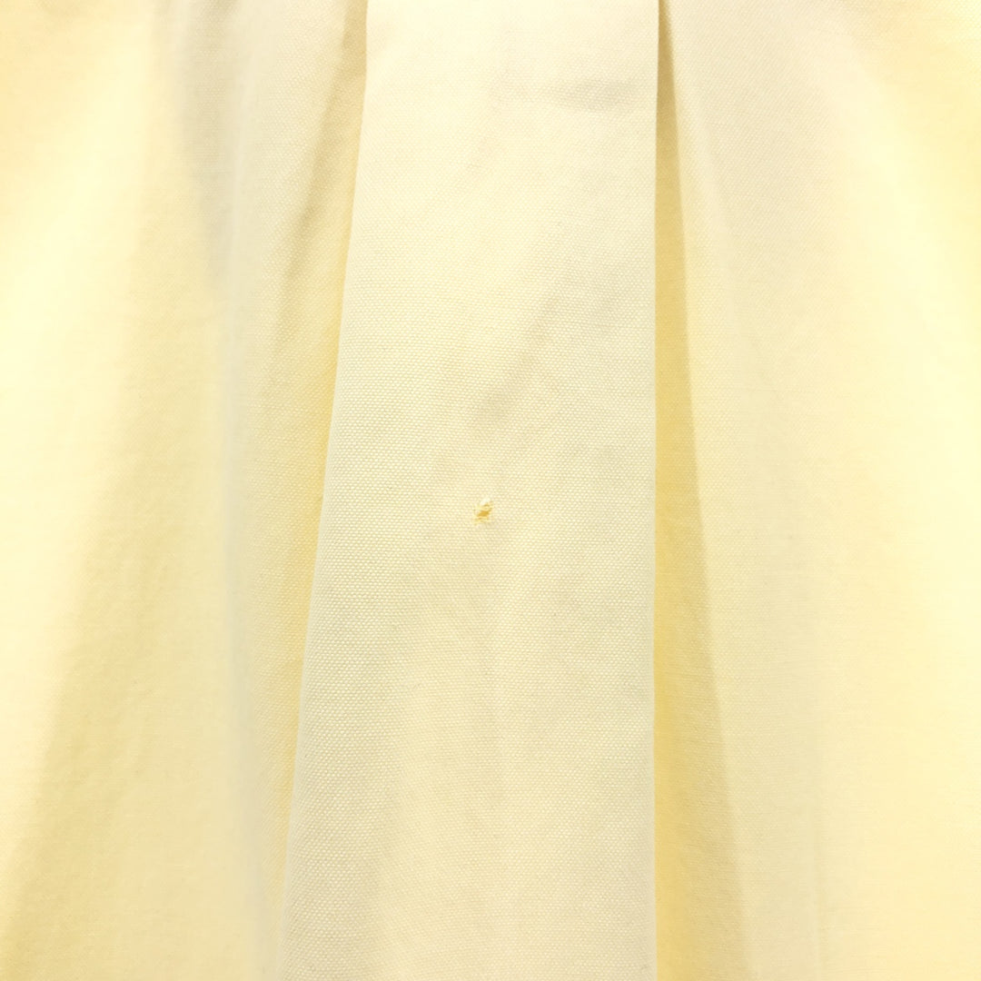 Yves Saint Laurent POUR HOMME short-sleeved button-down shirt, men's size L cotton unbleached Vintage Second Hand