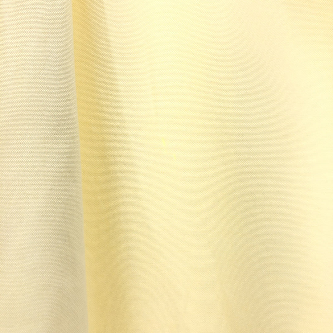 Yves Saint Laurent POUR HOMME short-sleeved button-down shirt, men's size L cotton unbleached Vintage Second Hand