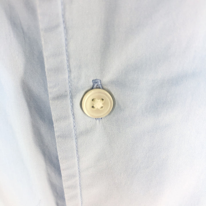 Banana Republic BANANA REPUBLIC Short Sleeve Open Collar Mexican Shirt Cuban Shirt Box Shirt Men's L Size Cupra Blue type light blue Vintage Second Hand