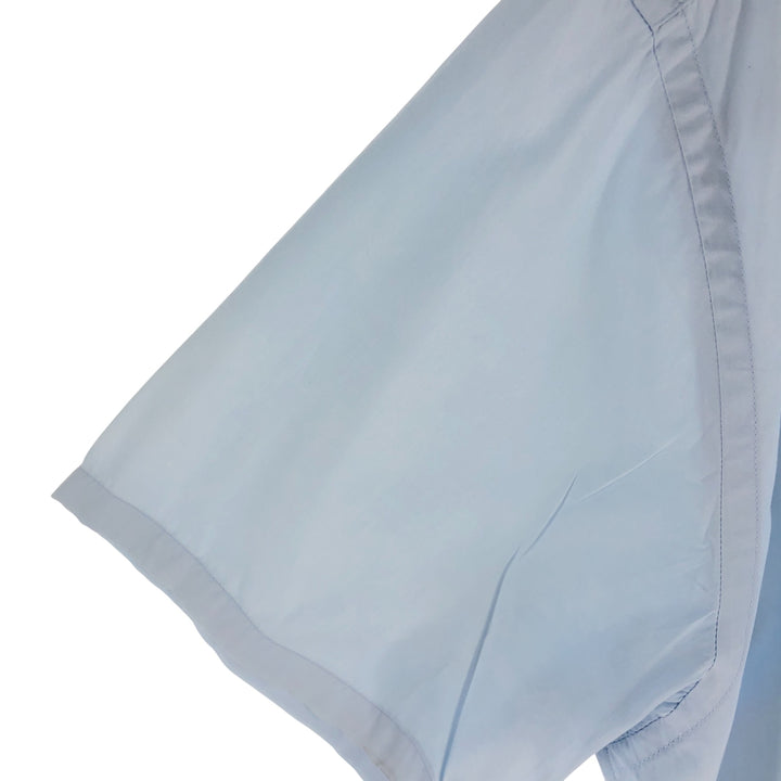 Banana Republic BANANA REPUBLIC Short Sleeve Open Collar Mexican Shirt Cuban Shirt Box Shirt Men's L Size Cupra Blue type light blue Vintage Second Hand