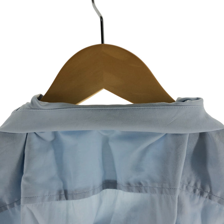 Banana Republic BANANA REPUBLIC Short Sleeve Open Collar Mexican Shirt Cuban Shirt Box Shirt Men's L Size Cupra Blue type light blue Vintage Second Hand