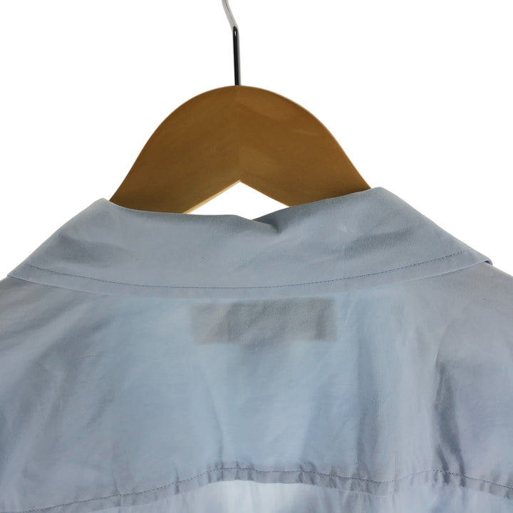 Banana Republic BANANA REPUBLIC Short Sleeve Open Collar Mexican Shirt Cuban Shirt Box Shirt Men's L Size Cupra Blue type light blue Vintage Second Hand