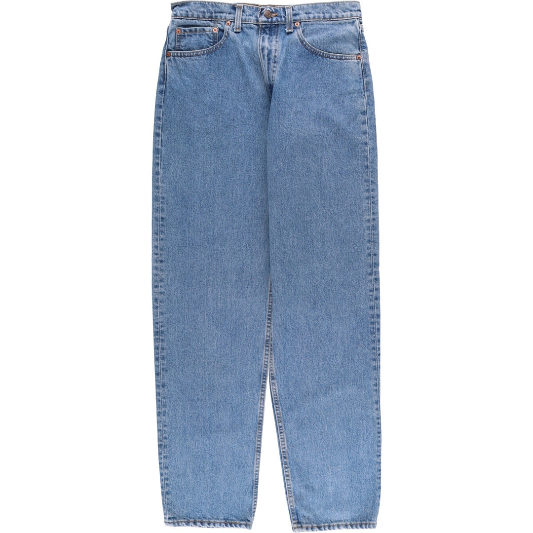 90'S Levi's 550 Relaxed Fit Tapered Denim Pants Made in USA Men's W32 Vintage cotton blue type Vintage Second Hand