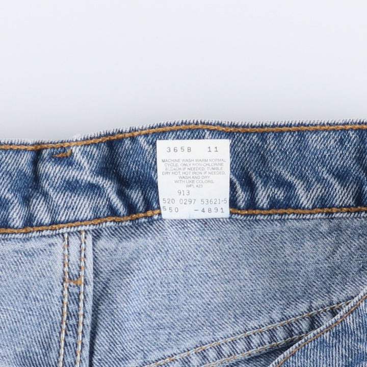 90'S Levi's 550 Relaxed Fit Tapered Denim Pants Made in USA Men's W32 Vintage cotton blue type Vintage Second Hand
