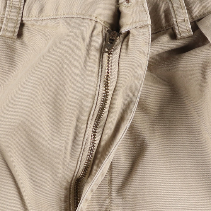 Ralph Lauren POLO by Ralph Lauren Two-pleat Chino Shorts Shorts Men's W36 cotton Beige type Vintage Second Hand
