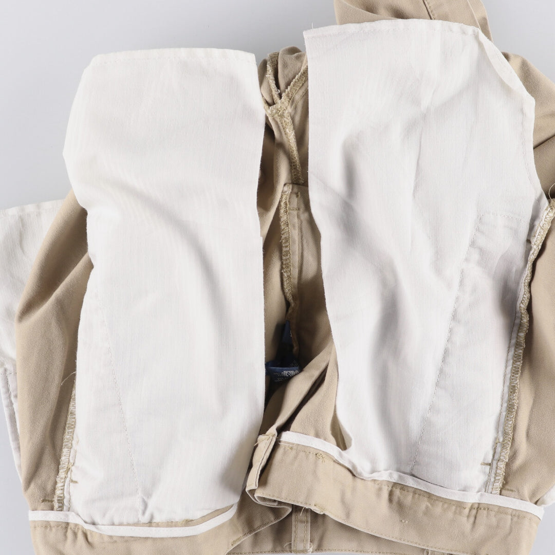 Ralph Lauren POLO by Ralph Lauren Two-pleat Chino Shorts Shorts Men's W36 cotton Beige type Vintage Second Hand