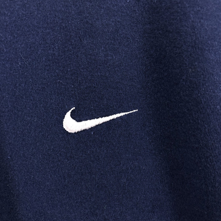 00'S Nike One Point Logo T-shirt Men's XL cotton navy blue type Vintage Second Hand