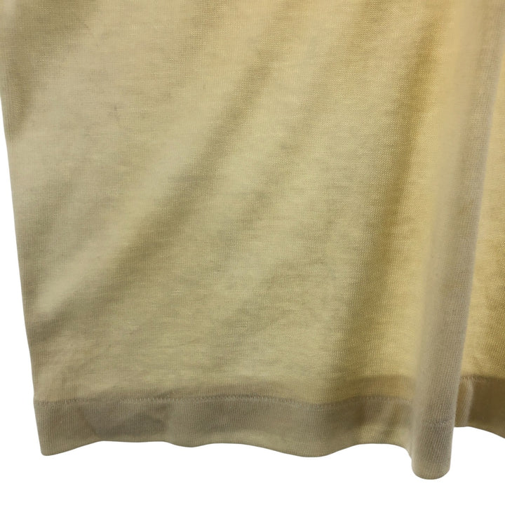 80'S Champion Tricot Tag Eagle Pattern V-neck Football T-shirt Made in USA Men's M size Vintage cotton unbleached Vintage Second Hand