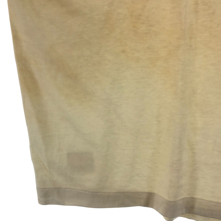 80'S Champion Tricot Tag Eagle Pattern V-neck Football T-shirt Made in USA Men's M size Vintage cotton unbleached Vintage Second Hand