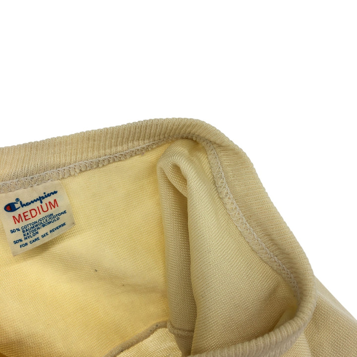 80'S Champion Tricot Tag Eagle Pattern V-neck Football T-shirt Made in USA Men's M size Vintage cotton unbleached Vintage Second Hand